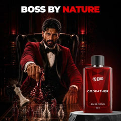 Beardo Godfather Perfume for Men | Long Lasting Perfume for Men | Aromatic & Spicy Scent | Gift for Husband, Boyfriend & Men | 20ml