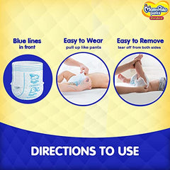 Mamypoko pants All night absorb| Pant Style Baby Diapers Large Size(L), 124 Count,(62*2) Ideal for 9-14Kgs|1 Diaper= Upto All night Absorption|Wider Crisscross Sheet|Gentle Coco Care| 12hr Leakage Protection| Prevents Heaviness.