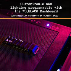 WD_BLACK SN850 500GB M.2 2280 PCIe Gen4 NVMe Gaming SSD with Heatsink - Works with PlayStation 5 up to 7000 MB/s read speed