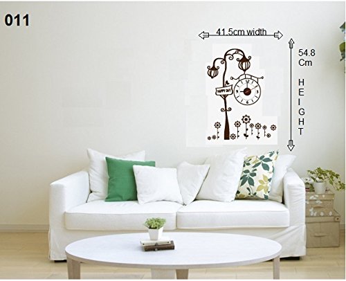 Syga Royal lamp Sticker Clock