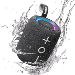 Tribit StormBox Mini+ Portable Bluetooth Speaker, 12W 360° Surround Sound