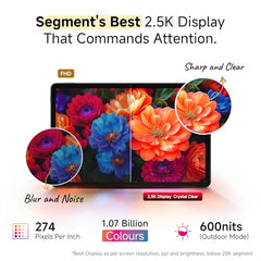Redmi Pad 2, 11-inch (27.94 CM CM), LCD Display - 2.5K Sharp & Clear, 4GB RAM, 128GB ROM, Wi-Fi, Quad Speakers, Dolby Atmos, Graphite Grey, AI Enabled