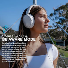 JLab JBuds LUX ANC Headphones - Over Ear Bluetooth, Graphite
