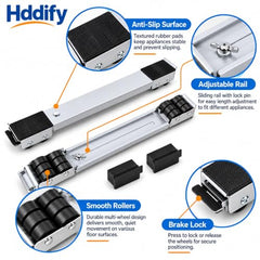 Extendable Roller Base Appliance Washing Machine Dolly Floor Protector | This distinct title prioritizes the functional utility and extendable design to differentiate from existing