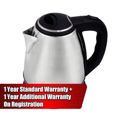 IBELL Sek150L Premium Electric Kettle 1.5 Litre,1500 Watts, Stainless Steel, Auto Cut-Off Feature (Silver)