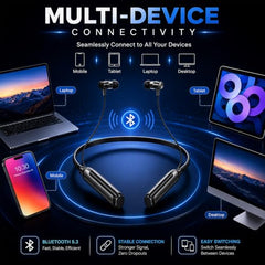 Kratos TW02 Ear Buds Wireless with 60H Playtime, Noise Isolation & Clear Calls, Bluetooth Earbuds with Voice Assistant, Ear Buds with Bluetooth V 5.3 & with Type C Fast Charging, IPX5 TWS Earphones