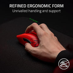 Razer Deathadder Essential - True 6400 DPI Optical Sensor, Wired Ergonomic Form Factor, High Durability, 5 Hyper Response Buttons, 10 Million Clicks RZ01-03850100-R3M1 - Black