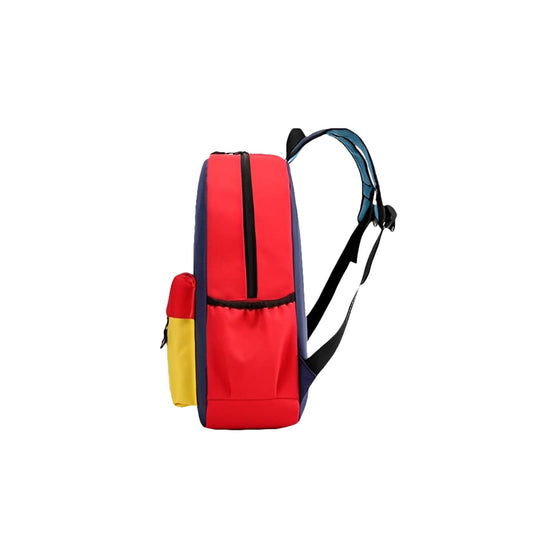 SYGA Kids Schoolbag, Breathable, Waterproof, Customized Logo Backpack For Kindergarten And Elementary School Students (Small Dark Blue)