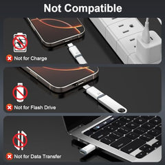 Verilux® 2 in 1 Audio Adapter USB C and Light to 3.5mm Jack Converter