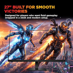 HP OMEN 27 inch FHD 165Hz Gaming Monitor,(68.6cm),FHD(1920 x 1080),400 nits,Pivot-Rotation,Anti-Glare, Eye Ease,8.08kg