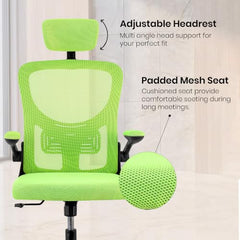 Casa Haus Italia Premium Leatherette Office Chair for Work | Boss Chair, Ergonomic Executive, Luxurious Cushioned Arms & Seat, 2 Point Back Massager, Heavy Duty Metal Base (Burgundy)