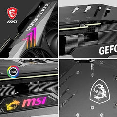 MSI GeForce RTX 4060 Ventus 2X Black 8G OC 8GB GDDR6 128-bit Gaming Graphic Card