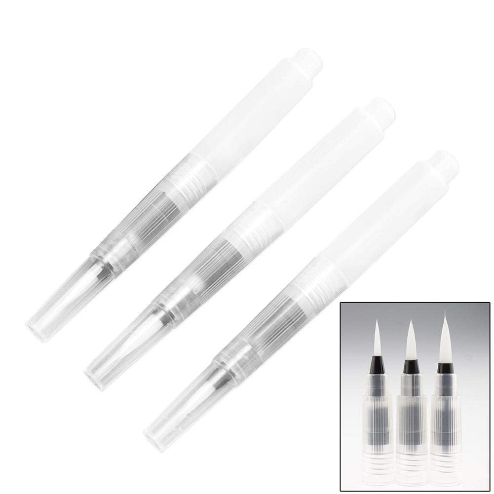 SYGA 3 Sizes Water Brush Pen for Watercolor Calligraphy Drawing Tool Marker