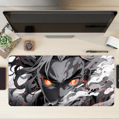 JIGARI Extended Anime Large Mouse Pad (11 x 23 Inch) | Gaming Mousepad for Laptop, Desktop & Keyboard | Smooth Surface | Anti-Slip Rubber Base (Zoro - Sword Master - One Piece (P08))