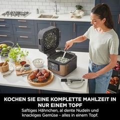 Ninja Combi 14-in-1 Multi-Cooker, Oven, & Air Fryer (12.5L) | HyperSteam & Air Fry Technology, Cooks 3-Part Family Meals in 15 Mins, Healthy Oil-Free Cooking, Digital Display