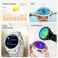 Fastrack MYND 1.93” AMOLED Display Smart Watch for Men & Women with AI Watch Faces,AI Chat,Offline Voice Commands,Curved Metallic Design,Functional Crown,BT Calling, Health Suite,100+ multisport modes