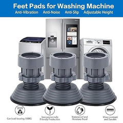 Refrigerator Stand, Washing Machine Stand,Furniture Base Stand, Fridge Stands for Single Door and Double Door (Pack of 4)