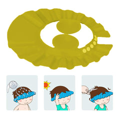 SYGA 3 Pcs Baby Shampoo Shower Bathing Protection Bath Soft Cap Soft Adjustable Visor Hat for Toddler, Baby, Kids, Children(Color May Vary)