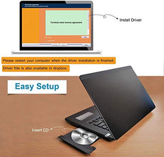 AUSHA® USB RTL8723BU Wireless WiFi Dongle 2 in 1 USB Bluetooth WiFi Adapter for PC Computer