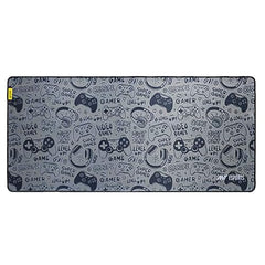 Ant Esports Wolf Mouse Pad 260X210X3mm Anti-fray Stitching, Gaming Mouse Pad Waterproof Surface & Non-Slip Rubber Base Stitched Edges Gaming Mouse Mat for Laptop,Compatible with Laser and Optical Mice