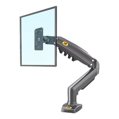 SYGA NB F80 Gas Spring Monitor Mount, 17-30 Inch Screen, Heavy Duty Single Arm Desktop Stand, 2-9kg Load Capacity