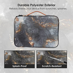 Probus Rust Galaxy Canvas Printed Laptop Sleeve Case Cover for Macbook/Laptop | Compatible with 13.3" Laptops