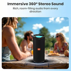 MAKPOWER BEAT Box 10W Bluetooth Speaker - Wireless, Portable, Premium Bass, 4 Hours Playtime, Built-in Mic, TF/USB Support - Perfect for Outdoor, Home, Travel & Parties (Green)