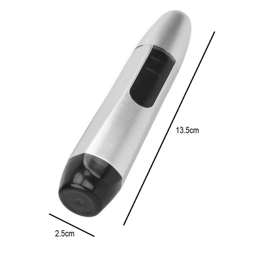 SYGA ABS Ear Nose Hair Trimmer for Men and Women (Silver)