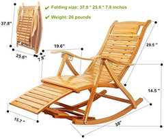Syga Ergonomic Recliner (Bamboo,1 Piece)