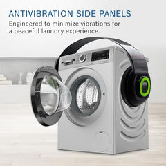 Bosch 10.5/6 KG Inverter Fully Automatic Front Load Washer Dryer (WNA2E4U1IN, 1400 RPM, 14 Wash Programs, LED touch display, Wash & Dry in 60 Mins, Cast Iron Grey)