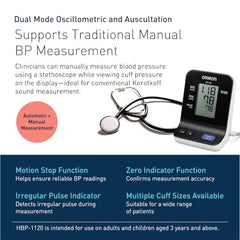 Omron HBP 1120 Blood Pressure Monitor (White)