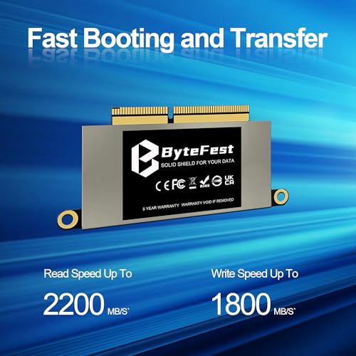 ByteFest SSD 64GB M.2 2242 NGFF SATA III 6 Gb/s Internal Solid State Drive(22x42mm), High Performance, 3D NAND, Upgrade Storage for Laptop and Desktop