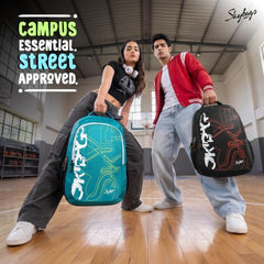 Skybags Brat Pro Max 35L Laptop Backpack (Upto 15.6"), 3 Compartments,Black