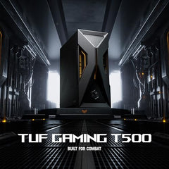 ASUS T500 (2026),Intel Core 5 210H(i5-14th Gen),RTX 3050-6GB,16GB RAM,1TB SSD,Windows 11,M365 Basic(1Y)* Office 24,Gray,5.9 Kg,with Gaming RGB Keyboard & Mouse(USB),T500MV-05210H006WS,Gaming Tower PC