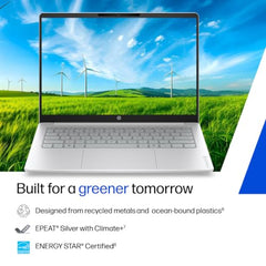 HP 15 Smartchoice, AMD Ryzen 3 7320U (8GB LPDDR5, 512GB SSD) FHD, Anti-Glare, Micro-Edge, 15.6''/39.6cm, Win11, M365 Basic(1yr)* Office24, Silver, 1.59kg, fc0500AU, FHD Camera w/Privacy Shutter Laptop