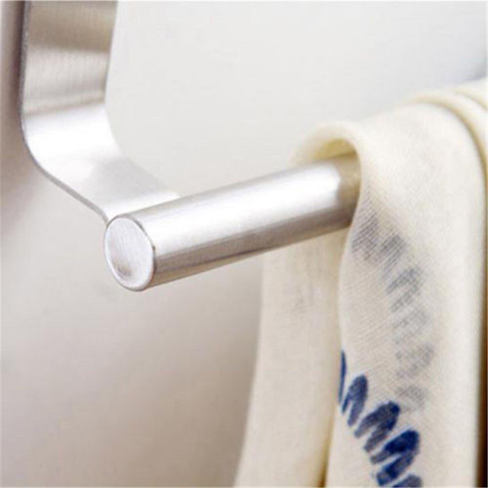 SYGA 23 cm Stainless Steel Kitchen Bathroom Storage Rack Holder Towel Bar Cupboard Hanging Shelf Hanger Chest Storage Organizer