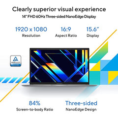 ASUS Vivobook 15,13th Gen,Intel Core i3-1315U (Intel UHD /16GB RAM/512GB SSD/FHD/15.6"/60Hz/Win 11/M365 Basic (1Year)*/Backlit Keyboard/Office Home 2024/Quiet Blue/1.70 kg) X1504VA-NJ2325WS