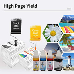 proffisy GI 790 Ink Refill G3000 Series Ink, High Yield (4 Color - G3000)