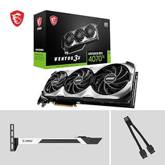 MSI GeForce RTX 4060 Ventus 2X Black 8G OC 8GB GDDR6 128-bit Gaming Graphic Card