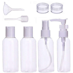 SYGA 100Ml Transparent Plastic Portable Cosmatic Spray Bottle Kit