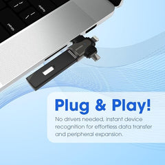 Sounce USB to 3.5mm Female Adapter, USB Headphone Audio Jack External Stereo Sound Cable Cord Splitter for MacBook, Laptop, Linux, PS4, Headset - Grey