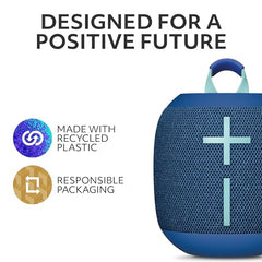 Ultimate Ears WONDERBOOM 4 Portable Waterproof Bluetooth Speaker with Big Bass and 360-Degree Sound, Dustproof Floating Speaker with 40 m (131ft) Range - Enchanting Lilac