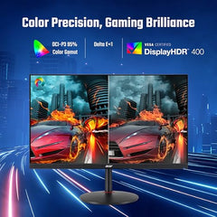 Acer XZ306CX 29.5 Inch Ultrawide 21:9 1500R Curve 2560 X 1080 Backlit LED LCD Monitor I 1 MS VRB I 200Hz Refresh I HDR 400 I DCI-P3 93% I AMD FreeSync I 2xHDMI 1xDP I Stereo Speakers I Eye Care, White