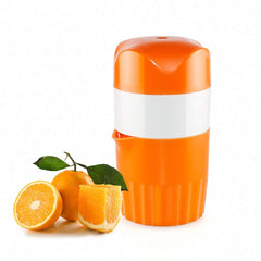 SYGA Hand Orange Citrus Juicer Manual Rotate Press Squeezer Portable Fruit Juice Maker for Lemon Lime Grapefruit with Pulp