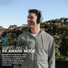 JLab JBuds LUX ANC Headphones - Over Ear Bluetooth, Graphite