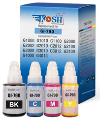 KOSH T664 Refill Ink Compatible for Epson L130, L310, L361, L380, L405, L565, L365, L485, L220, L360, L130, L130 and L380 Printers (4, Black Pack of 4)