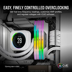 CORSAIR Vengeance RGB DDR5 RAM 48GB (2x24GB) 5200MHz CL38 Intel XMP iCUE Compatible Computer Memory - Black (CMH48GX5M2B5200C38)