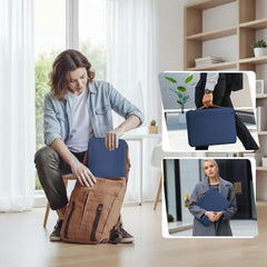 Dyazo 15.6 Inch Laptop Sleeve with Handle & Front Accessory Pocket with Organized Compartments | Soft Interior Padded Protective Case | Compatible for MacBook, HP, Dell, Lenovo, Asus & More (Grey)
