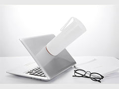 SYGA Stainless Steel Vacuum Flask Thermos Water Bottle Insulated Non-Pushable Suction Cup Coffee Cup Non-Pourable Cup Bottle 420ml (Black)