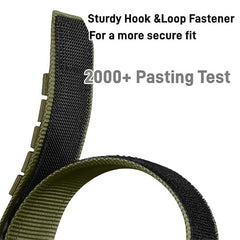 YODI 22mm New Rugged Velcro Nylon Strap Band Compatible with Amazfit GTR 2, GTR 2e, GTR 47MM / Noise Fit Endure, Fit Evolve, Active Smartwatch Bands (ORANGE)